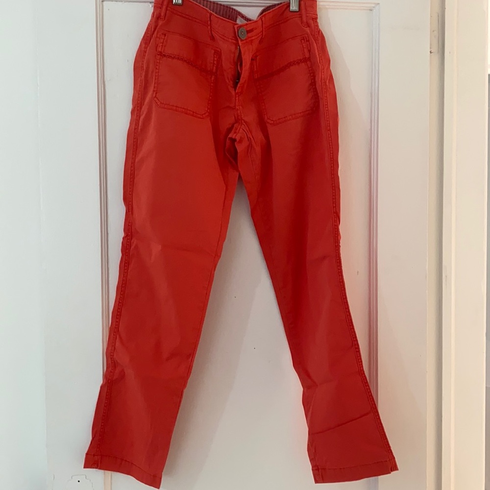 Anthropologie HEI Coral Cargo Pants - Size 2